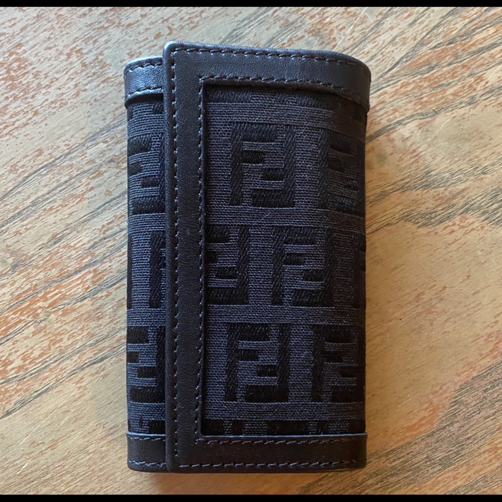 Fendi zucchini key chain